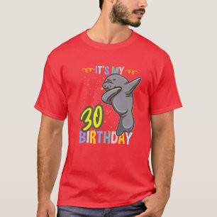 Camiseta Es Mi 30 Años Dabbing Mana