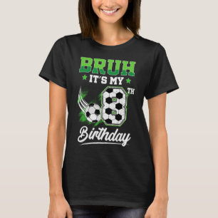 Camiseta Es Mi 8º Cumpleaños Chico Fanático Del Deporte De 
