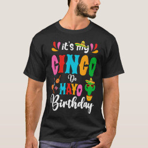 Camiseta Es mi afición al partido mexicano Cinco De Mayo