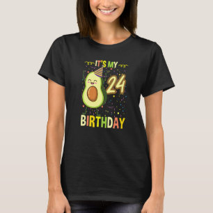 Camiseta Es mi aguacate de cumpleaños número 24