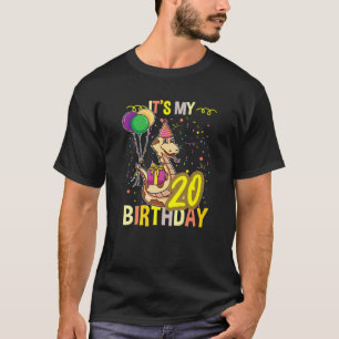 Camiseta Es Mi Amante De La Serpiente De Cumpleaños 20