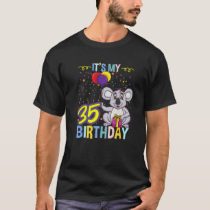 Camiseta Es Mi Amante De Los Animales Koala Por 35 Años