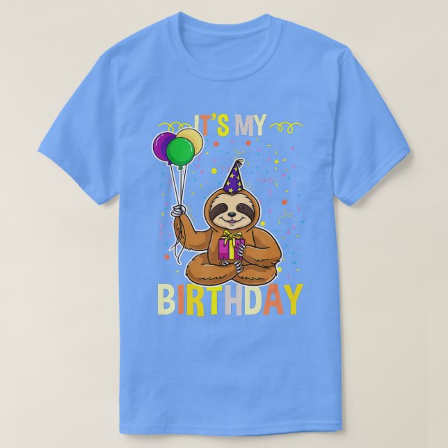 Camiseta Es mi animal de cumpleaños (Diseño del anverso)