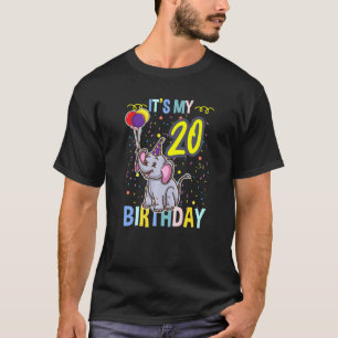 Camiseta Es mi animal de cumpleaños número 20