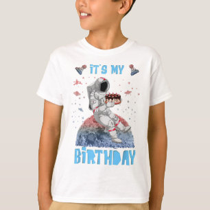 Camiseta Es mi Astronauta Astronauta Jóvenes niños en el es