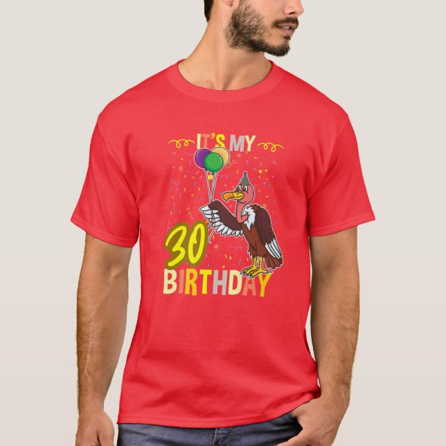 Camiseta Es Mi Ave 30 Aniversario De La Buitre Lover (Anverso)