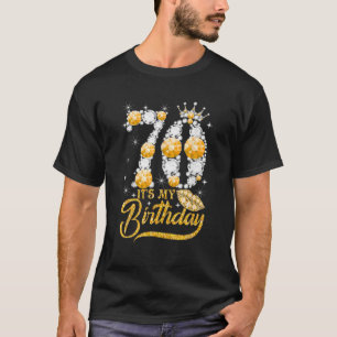 Camiseta Es mi bebé de 70 años Reina de 70 años