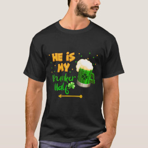 Camiseta Es mi bebedor mitad St. Patrick