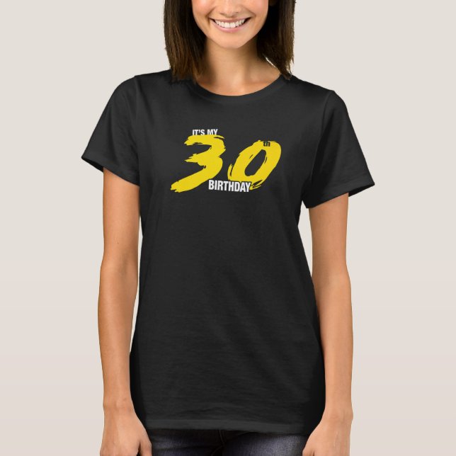 Camiseta Es Mi Celebración Gráfica De Los 30 Años De Camise (Anverso)