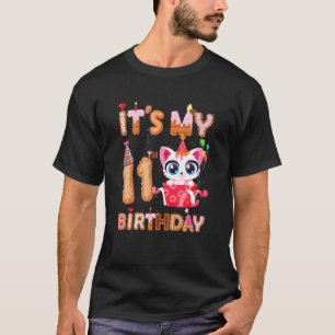 Camiseta Es Mi Chica De Cumpleaños 11H Cumpleaños Cumpleaño