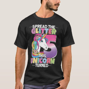 Camiseta Es mi chica de cumpleaños 5 años 2017 onu