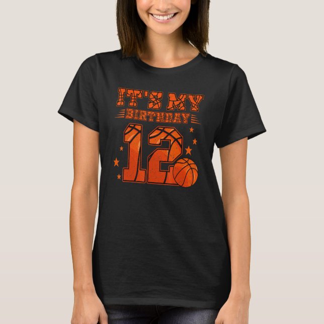 Camiseta Es mi Chica de cumpleaños número 12 (Anverso)