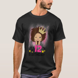 Camiseta Es mi Chica de cumpleaños número 12 Chicas de Mela