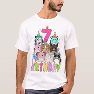 Camiseta Es mi Chica de cumpleaños squish squad malvado niñ