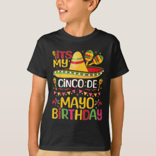 Camiseta Es mi Cinco De Mayo cumpleaños 5 de mayo de cumple