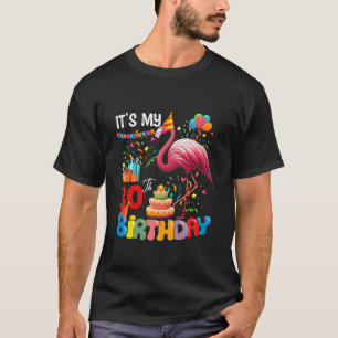 Camiseta Es mi costú de 30 años de lindo flamenco