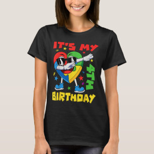 Camiseta Es Mi Cuarto Rompecabezas De Cumpleaños Tropieza A