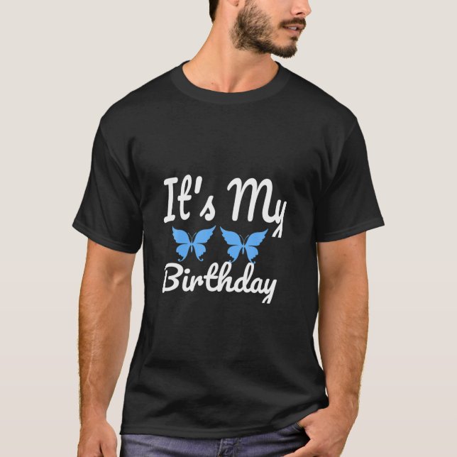 Camiseta Es mi cumpleaños (Anverso)