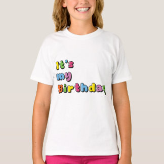 Camiseta Es Mi Cumpleaños