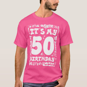 Camiseta Es Mi Cumpleaños 50 Con Hip Hop Y Graffiti St.