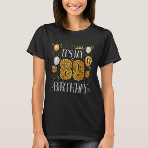 Camiseta Es Mi Cumpleaños 89 Feliz 1934 Cumpleaños Para Los