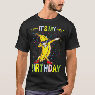 Camiseta Es Mi Cumpleaños Banana Para Amante de Banana