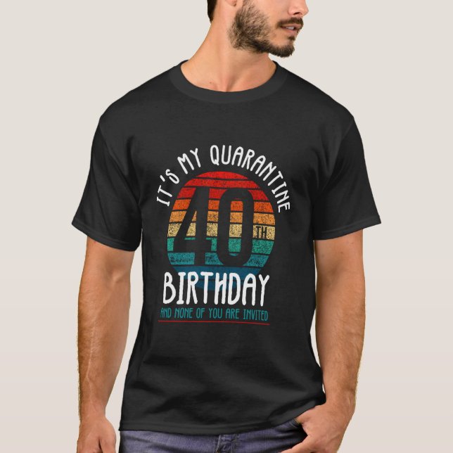 Camiseta Es Mi Cumpleaños Cuarenta Y Cuarenta Y Ninguno De  (Anverso)