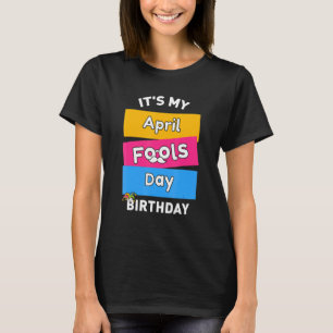 Camiseta Es mi cumpleaños del Día de los Inocentes nacido e
