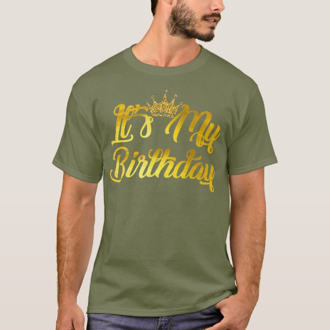 Camiseta Es mi cumpleaños feliz (Anverso)