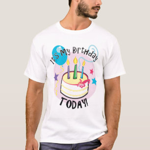 Camiseta ¡Es mi cumpleaños hoy!