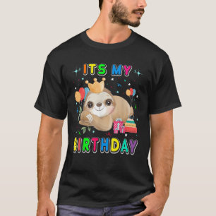 Camiseta Es Mi Cumpleaños Lindos Pijamas De Fiesta De Cumpl