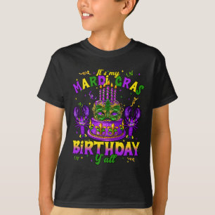 Camiseta Es mi cumpleaños, mi Mardi Gras, todos los mardi G