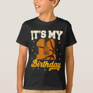 Camiseta Es mi cumpleaños número 11 Sketll Boy regalos de 1