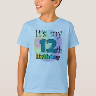 Camiseta Es mi cumpleaños número 12