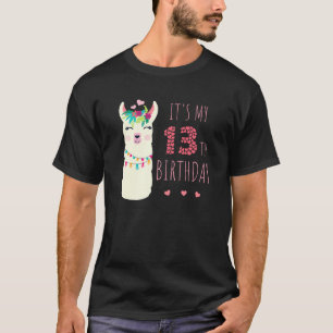Camiseta Es mi cumpleaños número 13 Chica de 13 años