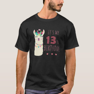 Camiseta Es mi cumpleaños número 13 Chica de 13 años