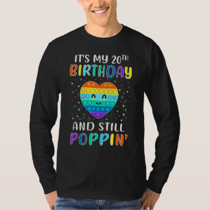 Camiseta Es mi cumpleaños número 20 y todavía es el chico d