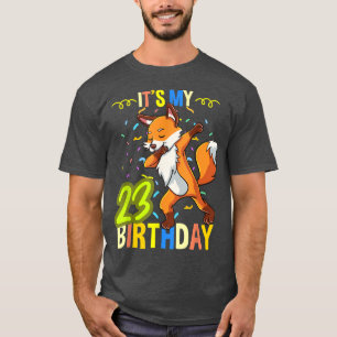 Camiseta Es mi cumpleaños número 23