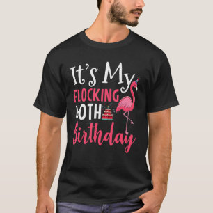 Camiseta Es mi cumpleaños número 40, cumpleaños, Flamingo R