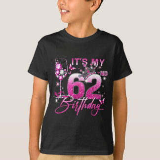 Camiseta Es mi cumpleaños número 62 Nk 62 años cumpleaños