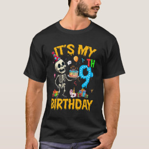 Camiseta Es mi cumpleaños número 9 de la fiesta de cumpleañ