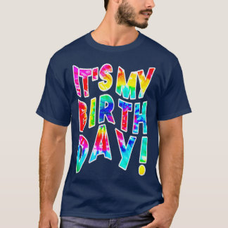 Camiseta Es Mi Cumpleaños Para Las MujeresChicas Retro ie D