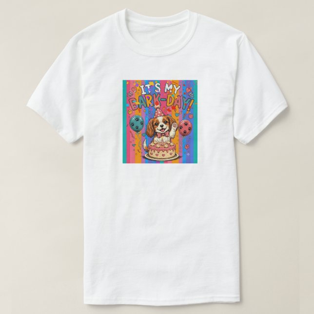 Camiseta Es mi cumpleaños perruno - Fiesta de Cumpleaños de (Diseño del anverso)