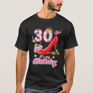 Camiseta Es mi cumpleaños Sexy de 30 años y fabuloso 30T