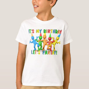 Camiseta ¡Es mi cumpleaños! ¡Vamos a Partay!