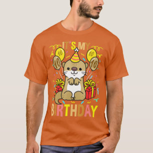 Camiseta Es mi décimo cumpleaños Otter