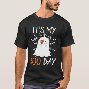 Camiseta Es Mi Día De Boo Cute Fantasma Funny Halloween Nac