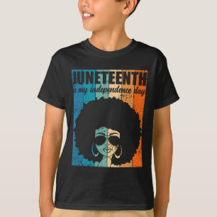 Camiseta Es Mi Día De Independencia Gles De Negra Audaz