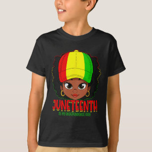 Camiseta ¿Es mi Día de la Independencia el Orgullo Negro de