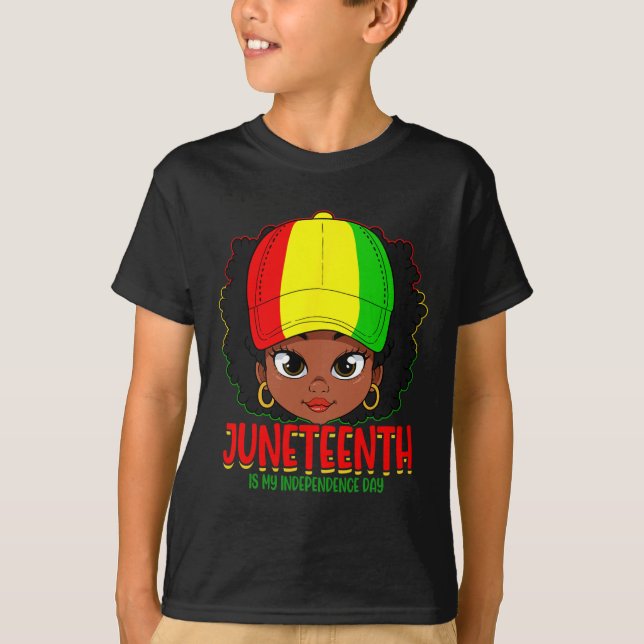 Camiseta ¿Es mi Día de la Independencia el Orgullo Negro de (Anverso)
